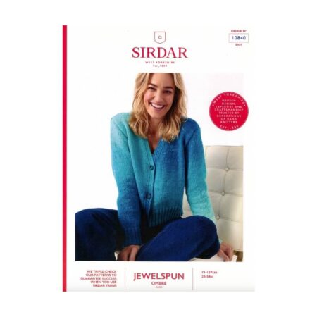 Sirdar Cardigan Pattern 10840
