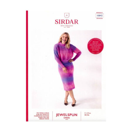 Sirdar Sweater & Skirt Pattern 10842