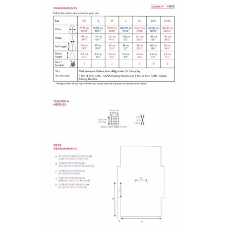 Sirdar Top Pattern 10843 - Image 2