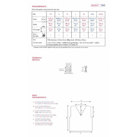 Sirdar Tank Pattern 10844 - Image 2