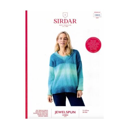 Sirdar Sweater Pattern 10845