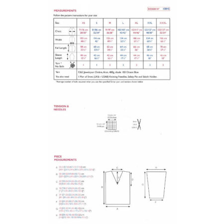 Sirdar Sweater Pattern 10845 - Image 2