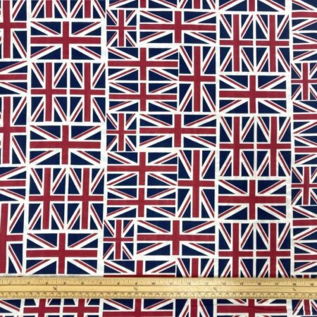 Dark Union Jack Cotton - Image 4
