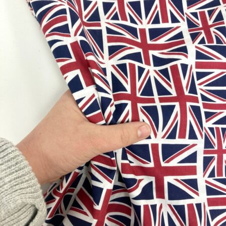 Dark Union Jack Cotton - Image 3