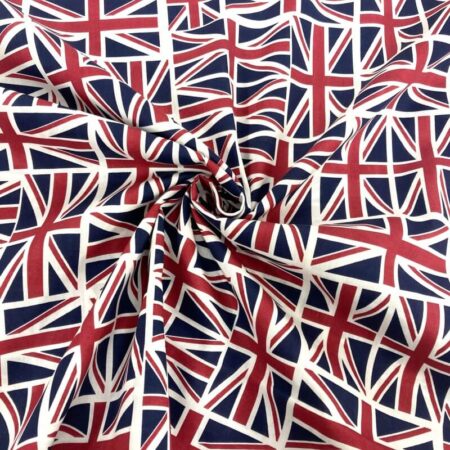 Dark Union Jack Cotton - Image 2