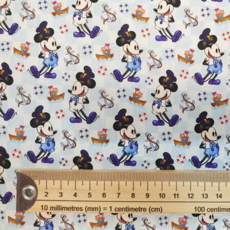 Steamboat Willie Cotton Percale - Image 57