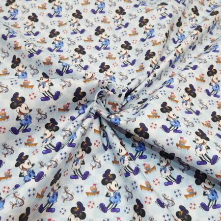 Steamboat Willie Cotton Percale - Image 55