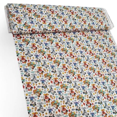 Steamboat Willie Cotton Percale - Image 43