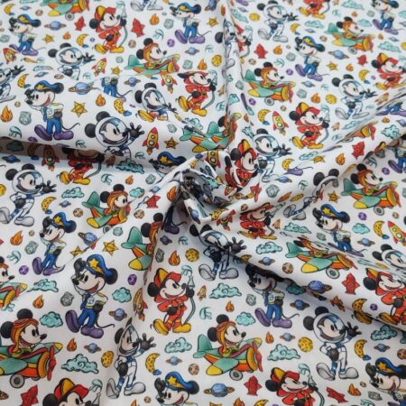 Steamboat Willie Cotton Percale - Image 45