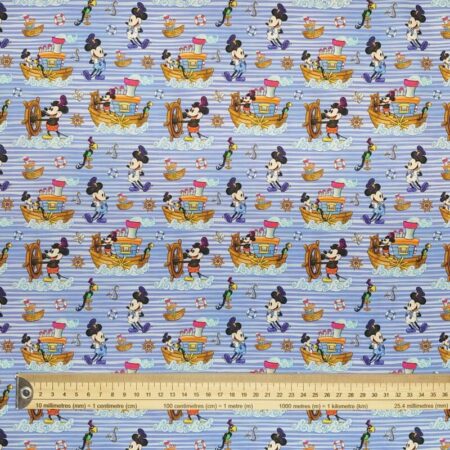 Steamboat Willie Cotton Percale - Image 26