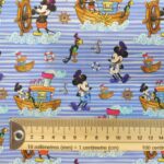 Steamboat Willie Cotton Percale