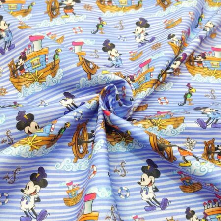Steamboat Willie Cotton Percale - Image 25
