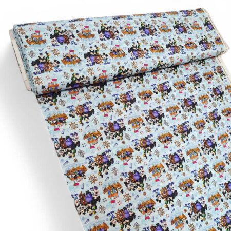 Steamboat Willie Cotton Percale - Image 10