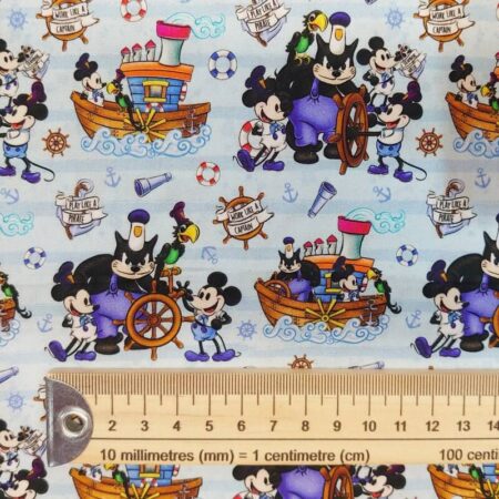 Steamboat Willie Cotton Percale - Image 13