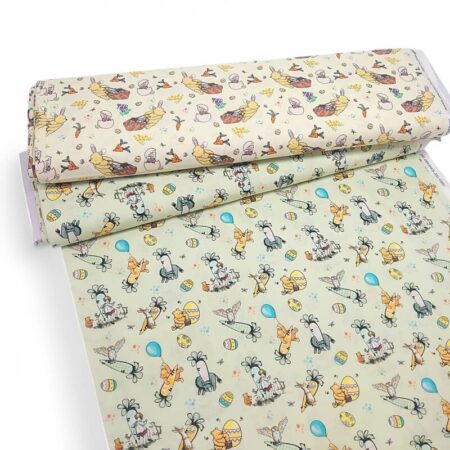 Winnie the Pooh Easter Cotton Percale