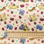 Winnie the Pooh Love Cotton Percale
