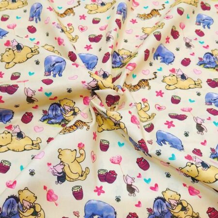 Winnie the Pooh Love Cotton Percale - Image 8