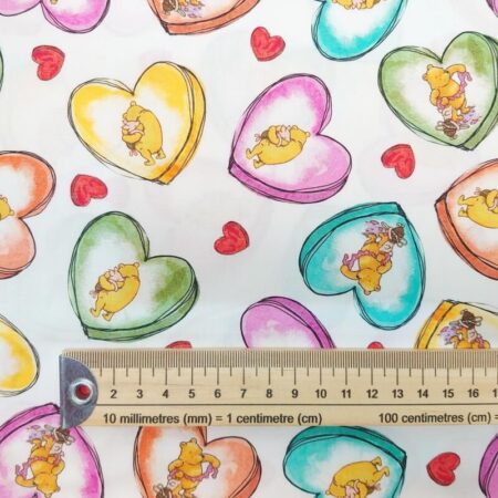 Winnie the Pooh Love Cotton Percale - Image 4
