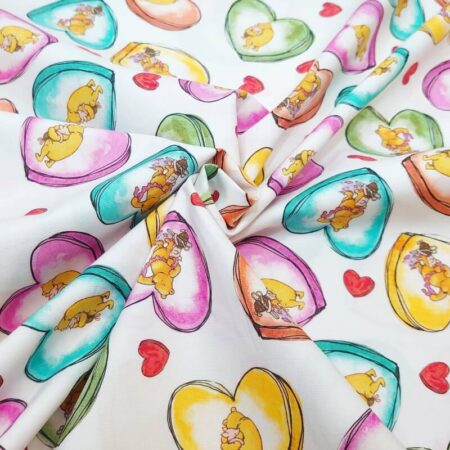 Winnie the Pooh Love Cotton Percale - Image 3