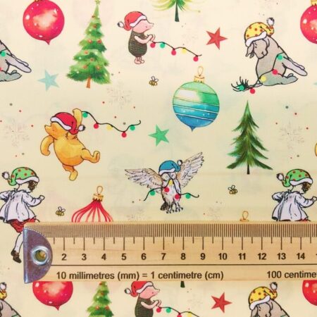 Winnie the Pooh Christmas Cotton Percale - Image 15