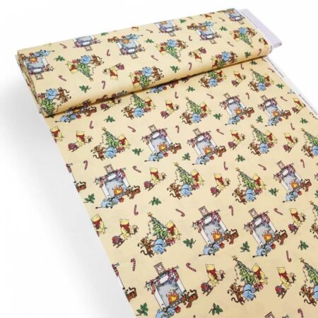 Winnie the Pooh Christmas Cotton Percale - Image 7