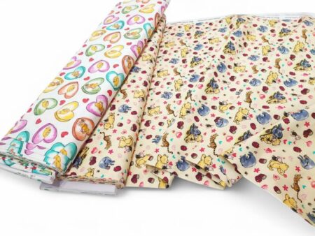 Winnie the Pooh Love Cotton Percale - Image 2