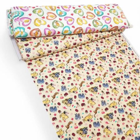 Winnie the Pooh Love Cotton Percale