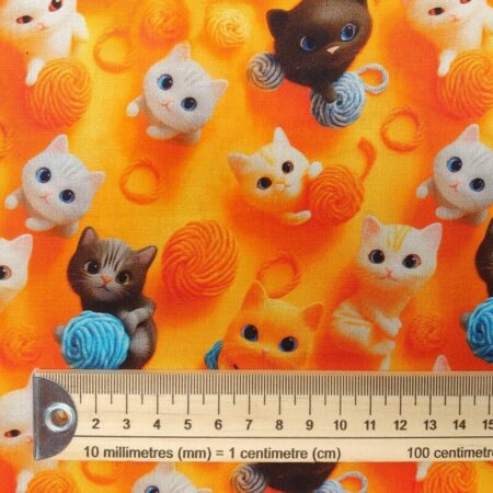 3D Look Cats and Dogs Cotton - Image 6