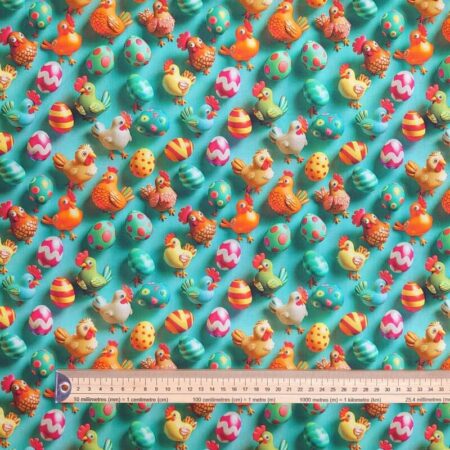 Digital 3D Look Easter Cotton - Image 25