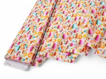 3D Look Toadstool Cotton - Image 2