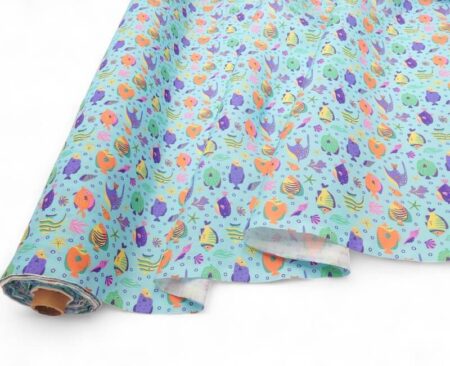 Tropical Fish Polycotton - Image 2