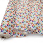 Rainbow Bees Polycotton