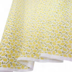 Lemons on White Polycotton