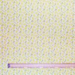 Lemons on White Polycotton