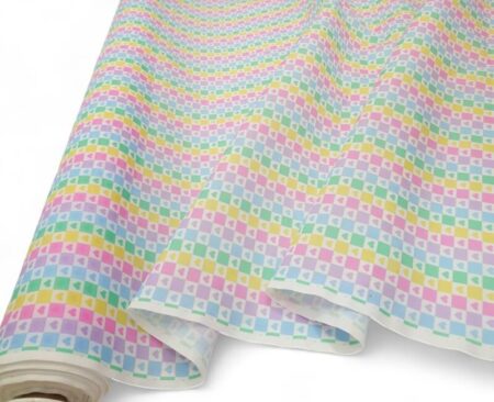 Love Checks Polycotton - Image 3