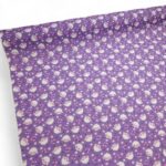Sheep on Purple Polycotton