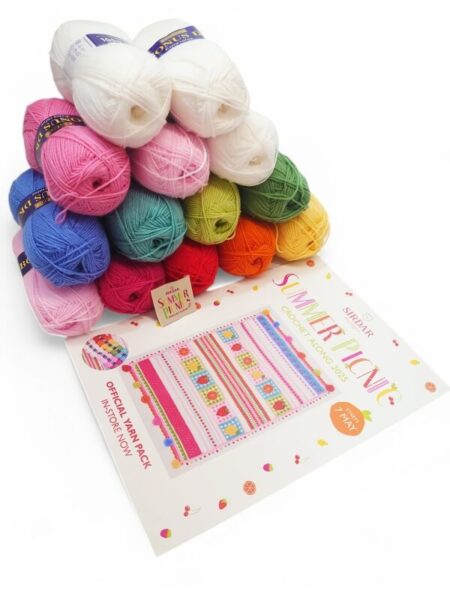 Sirdar Crochet Along Summer Picnic CAL Yarn Pack - Image 12