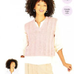 Stylecraft V Neck Tank & Waistcoat Pattern 10156
