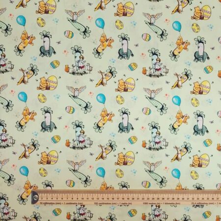 Winnie the Pooh Easter Cotton Percale - Image 3