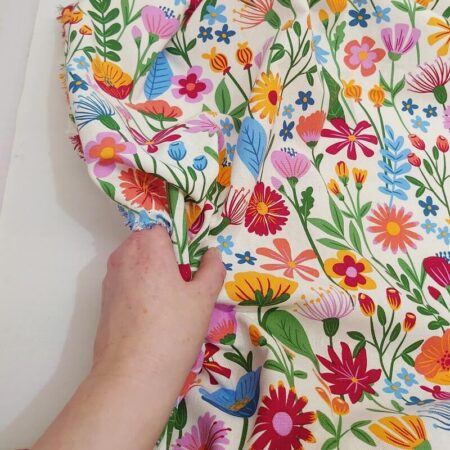 Floral Fiesta Cotton Polyester Panama Canvas - Image 6
