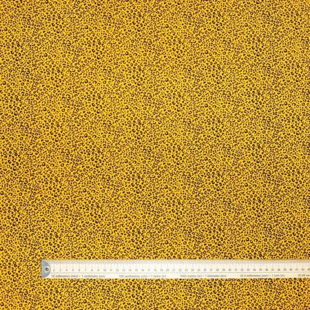 Tiny Leopard Print Cotton Poplin - Image 5