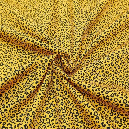 Tiny Leopard Print Cotton Poplin - Image 3