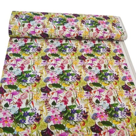 Paradise Garden Linen Viscose Cotton
