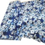 Hawaiian Blues Linen Viscose Cotton