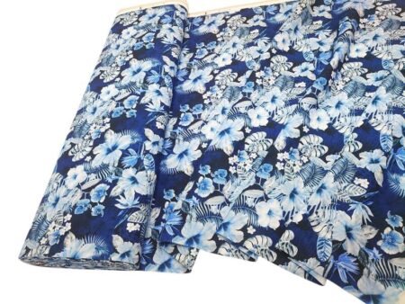 Hawaiian Blues  Linen Viscose Cotton - Image 2