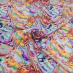 Multicolour Marble Viscose