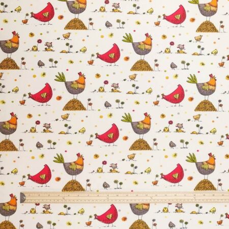 Cheeky Chickens Cotton - Image 6
