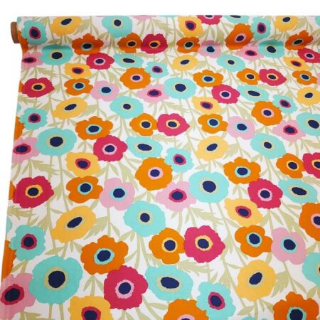 Anemone Garden Cotton Poplin