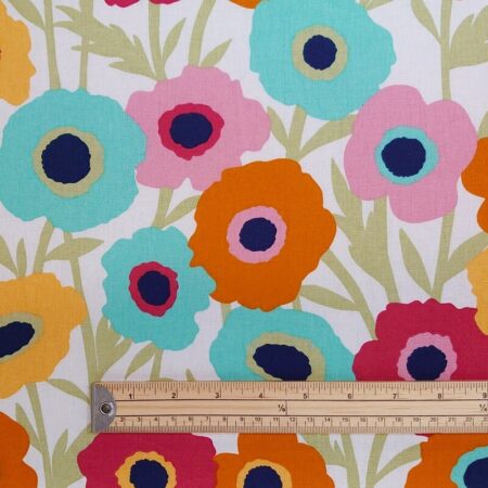 Anemone Garden Cotton Poplin - Image 5