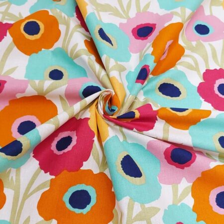 Anemone Garden Cotton Poplin - Image 4